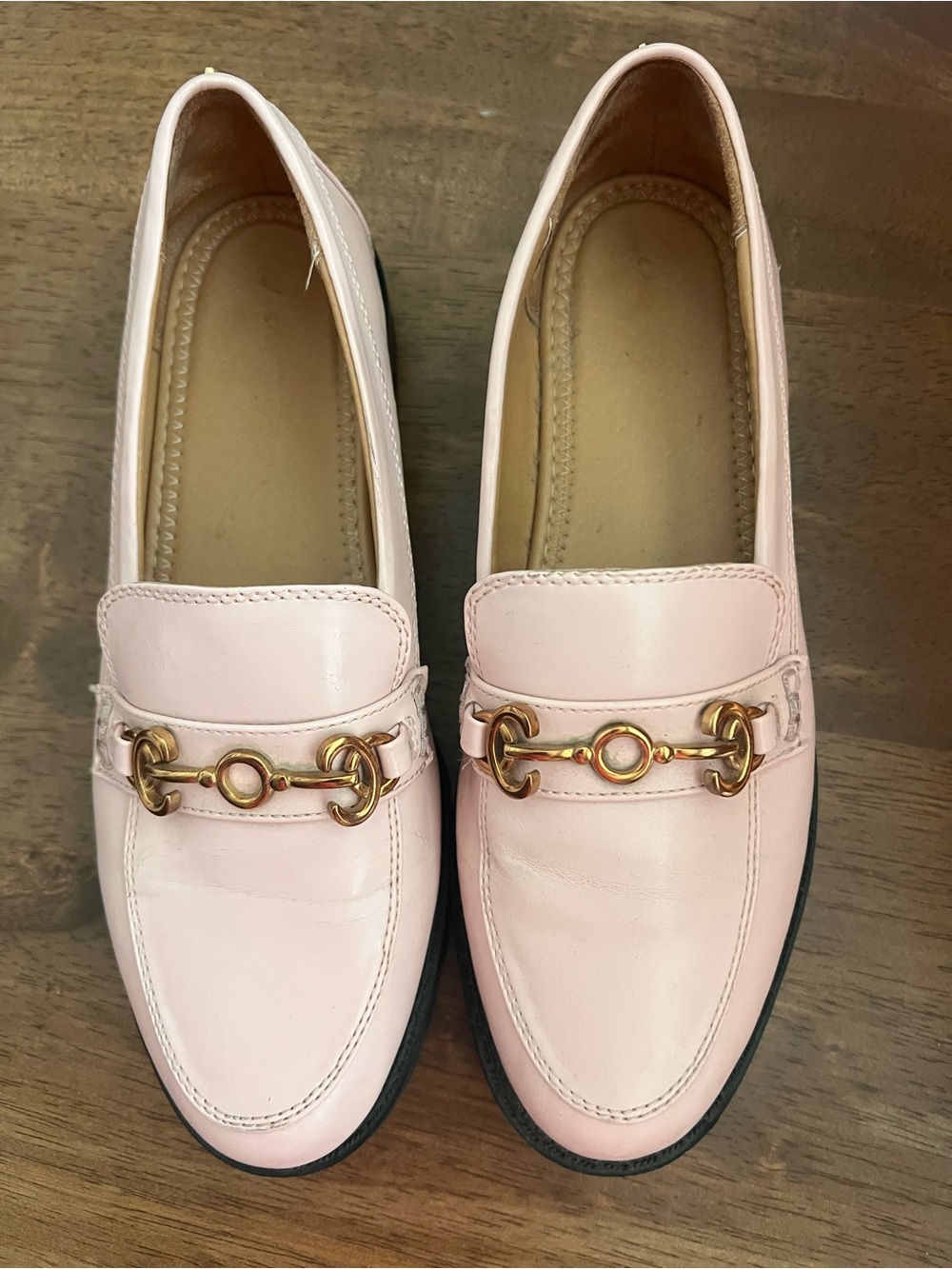 Circus by Sam Edelman Women's Pink and Black Loafers size 9